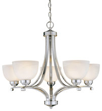 Minka 1425-84 - Paradox™ - 5 Light Chandelier