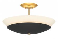 Minka 1701-781 - Bax - 3 Light Semi Flush