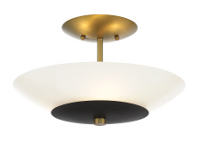 Minka 1703-781 - Bax - 14" 3 Light Semi Flush