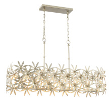 Minka 2147-735 - Flower Child - 6 Light Island in Ambry Gold Finish