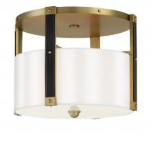 Minka 2784-695 - Chelsea - 4 Light Semi Flush, a Robin Baron Design