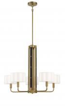 Minka 2785-695 - Chelsea - 5 Light Chandelier, a Robin Baron Design