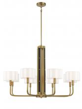 Minka 2788-695 - Chelsea - 8 Light Chandelier, a Robin Baron Design