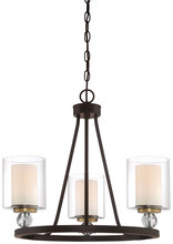 Minka 3077-416 - Studio 5 - 3 Light Mini Chandelier