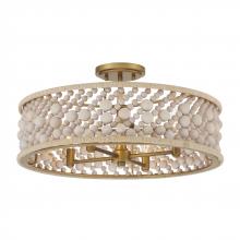 Minka 3645-870 - Horsmore 20.25" 4-Light Semi Flush