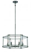 Minka 3856-756 - Langen Square - 6 Light Chandelier