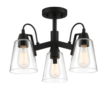 Minka 3997-66A - Beckonridge - 3 Light Semi Flush