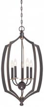 Minka 4373-579 - Middletown - 5 Light Foyer Pendant