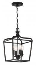 Minka 4445-66A - Laurel Estate - 4 Light Foyer Semi Flush