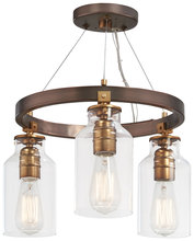 Minka 4553-588 - Morrow - 3 Light Semi Flush