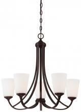 Minka 4965-284 - Overland Park - 5 Light Chandelier