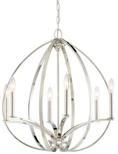 Minka 4986-613 - Tilbury - 6 Light Pendant