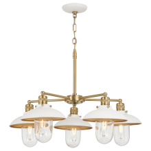 Minka 5139-799 - Downtown Edison - 5 Light Chandelier