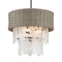 Minka 5296-66A - Breakers Isle - 6 Light Pendant / Semi Flush