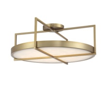 Minka 5617-695-L - Boada - 9" LED Semi Flush