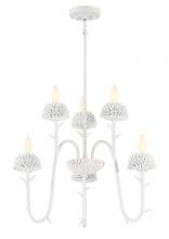 Minka 5906-655 - North Fork by Robin Baron - 6 Light Pendant