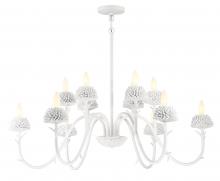 Minka 5908-655 - North Fork by Robin Baron - 12 Light, Two Tier Chandelier