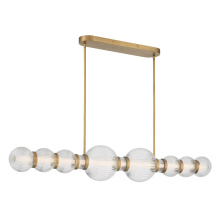 Minka 15037-732-L - Cordel 50.25" LED Linear Chandelier