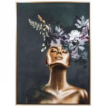 Art by Park DA000147-40X56 - Gold Couture lady' Tlady' | 40X56 FRM:BRSS