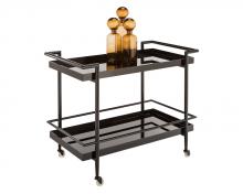 Sunpan 100913 - Livingston Bar Cart - Black