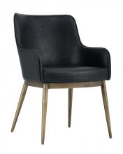 Sunpan 102355 - Franklin Dining Armchair - Vintage Black