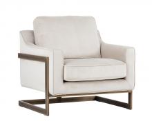 Sunpan 102770 - Kalmin Lounge Chair - Piccolo Prosecco
