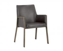 Sunpan 103154 - Bernadette Dining Armchair - Kendall Grey