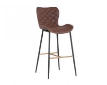 Sunpan 104033 - Lyla Barstool - Antique Brown