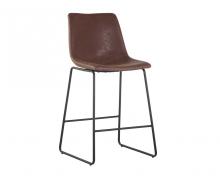 Sunpan 104036 - Cal Counter Stool - Antique Brown