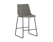 Sunpan 104039 - Cal Counter Stool - Antique Grey