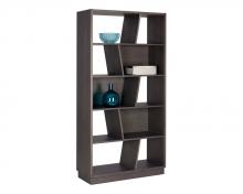 Sunpan 104604 - Jude Bookcase - Charcoal Grey