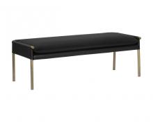 Sunpan 106185 - Bellevue Bench - Abbington Black / Bravo Black