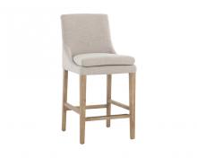 Sunpan 108584 - Rosine Counter Stool - Effie Flax