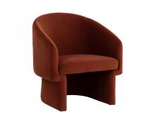 Sunpan 109755 - Lauryn Lounge Chair - Meg Rust