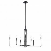 True Light Co. 11318 BK - Hartley Chandelier