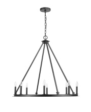 True Light Co. TRC615836BK - Lancelot Chandelier