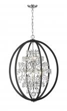 True Light Co. TRP1924BKCH - Medici Pendant