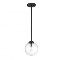 Savoy House M70067MBK - 1-Light Mini Pendant in Matte Black