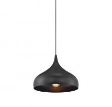 Savoy House M70075MBK - 1-Light Plug-In Mini Pendant in Matte Black