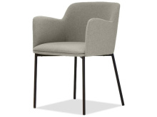 Mobital DAR-COZ9-BEIG-PCBLA - CPZ Arm Chair