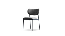 Mobital DCH-CLIQ-CHAG-PCBLA - CLIQUE Dining Chair