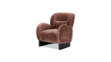 Mobital LAR-CUDD-PRUN-BLAC - CUDDLE Lounge Chair