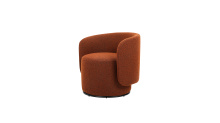 Mobital LCH-BIAR-RUST-BOUC - BIARRITZ Swivel Lounge Chair