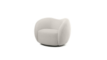 Mobital LCH-DUNE-CREA-TEDD - DUNE Swivel Lounge Chair