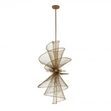 Kalco 315950NRB - Aurora 6 Light Large Foyer