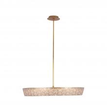 Kalco 523156OL - GEO 39 IN CAPIZ PENDANT