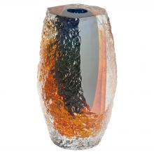 Cyan Designs 12051 - Halley Vase  | Amber | Clear | Large