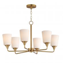 Maxim 12876SWNAB - Hudson-Single-Tier Chandelier