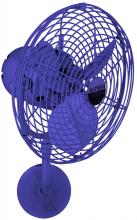 Matthews Fan Company MP-BLUE-MTL - Michelle Parede - Directional Wall Fan - Safira Finish - Metal Blades