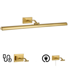 Dainolite YVO333-32LED-AGB - 5 Colour Change Temp 40W Aged Brass Picture Light